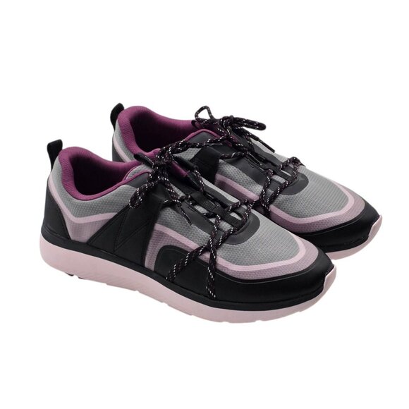 Women's - Vionic Austyn Purple and Black Sneakers, Size 12 - Picture 1 of 9